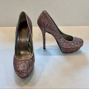 Bakers multicolored platform heels Melinasg